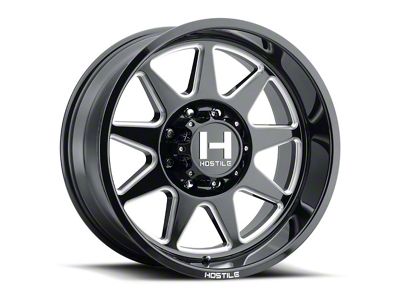 Hostile Omega Blade Cut 8-Lug Wheel; 20x12; -44mm Offset (19-24 RAM 2500)