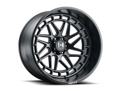 Hostile Reaper Asphalt 8-Lug Wheel; 24x14; -76mm Offset (19-26 RAM 2500)