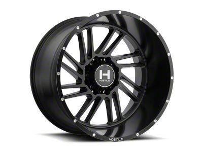 Hostile Stryker Asphalt 8-Lug Wheel; 20x9; 12mm Offset (19-26 RAM 2500)