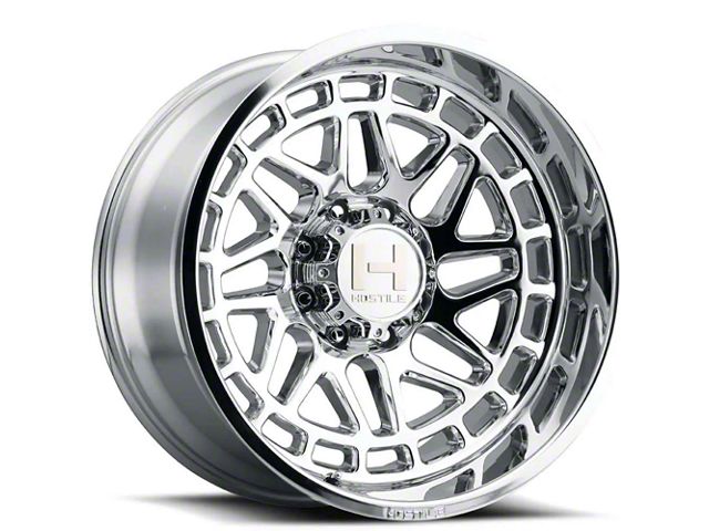 25mm Offset Rims Hostile RAM 3500 Reaper Armor Plated 8-Lug Wheel; 22x10; -25mm Offset ...