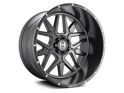 Hostile Diablo Asphalt 6-Lug Wheel; 22x10; -25mm Offset (19-23 Ranger)