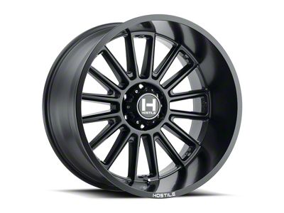 Hostile Predator Asphalt 6-Lug Wheel; 22x12; -44mm Offset (24-25 Ranger)