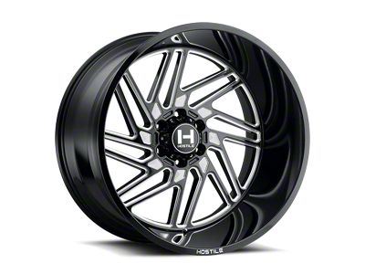 Hostile Jigsaw Blade Cut 6-Lug Wheel; 20x9; 12mm Offset (19-25 Sierra 1500)