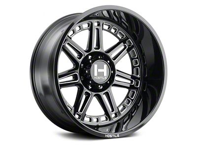 Hostile Lunatic Blade Cut 6-Lug Wheel; 20x9; 12mm Offset (19-25 Sierra 1500)