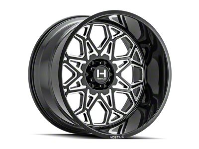 Hostile Anvil Blade Cut 8-Lug Wheel; 20x10; -19mm Offset (20-26 Sierra 2500 HD)