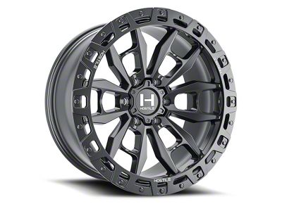 Hostile Crandon Asphalt 8-Lug Wheel; 18x9; 12mm Offset (20-25 Sierra 2500 HD)