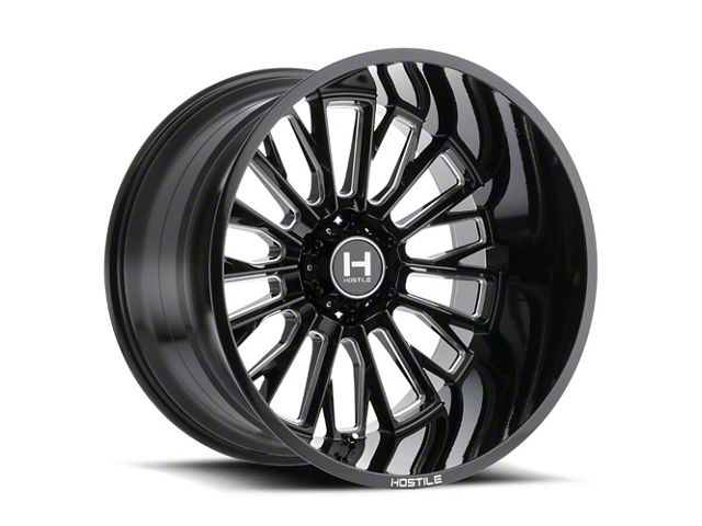 Hostile Fury Blade Cut 8-Lug Wheel; 20x10; -19mm Offset (20-24 Sierra 2500 HD)