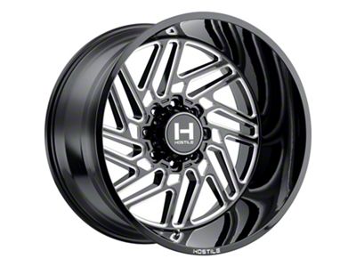 Hostile Jigsaw Blade Cut 8-Lug Wheel; 22x12; -44mm Offset (20-26 Sierra 2500 HD)