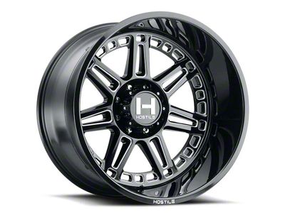 Hostile Lunatic Blade Cut 8-Lug Wheel; 22x10; -25mm Offset (07-10 Sierra 2500 HD)