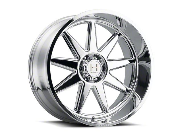 Hostile Omega Armor Plated 8-Lug Wheel; 24x12; -44mm Offset (07-10 Sierra 2500 HD)