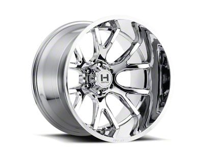 Hostile Rage Armor Plated 8-Lug Wheel; 24x14; -76mm Offset (07-10 Sierra 2500 HD)
