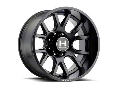 Hostile Rage Asphalt 8-Lug Wheel; 20x9; 0mm Offset (07-10 Sierra 2500 HD)