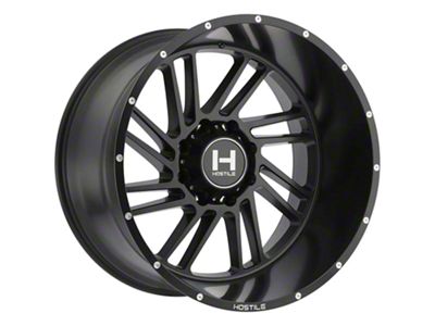 Hostile Stryker Asphalt 8-Lug Wheel; 20x9; 0mm Offset (07-10 Sierra 2500 HD)