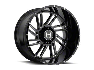 Hostile Stryker Blade Cut 8-Lug Wheel; 20x12; -44mm Offset (20-25 Sierra 2500 HD)