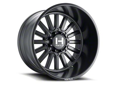 Hostile Titan Asphalt 8-Lug Wheel; 20x9; 12mm Offset (07-10 Sierra 2500 HD)