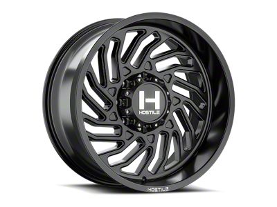 Hostile Twister Asphalt 8-Lug Wheel; 20x9; 0mm Offset (20-26 Sierra 2500 HD)