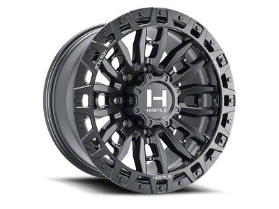 Hostile Crandon Asphalt 8-Lug Wheel; 20x9; 1mm Offset (07-10 Sierra 3500 HD SRW)