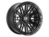 Hostile Mojave Asphalt 8-Lug Wheel; 18x9; 12mm Offset (07-10 Sierra 3500 HD SRW)
