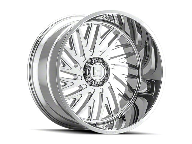 Hostile Syclone Armor Plated 8-Lug Wheel; 20x10; -19mm Offset (20-24 Sierra 3500 HD SRW)