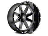 Hostile Alpha Blade Cut 6-Lug Wheel; 22x10; -25mm Offset (19-25 Silverado 1500)