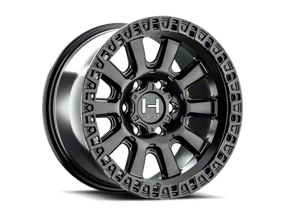 Hostile Crawler Asphalt 6-Lug Wheel; 17x9; 0mm Offset (19-24 Silverado 1500)