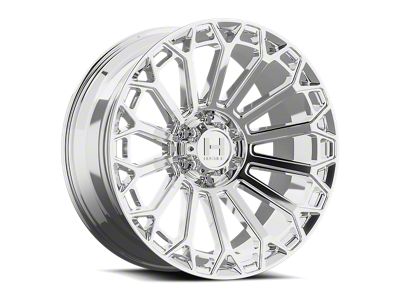 Hostile Warrior Armor Plated 6-Lug Wheel; 20x12; -44mm Offset (19-26 Silverado 1500)