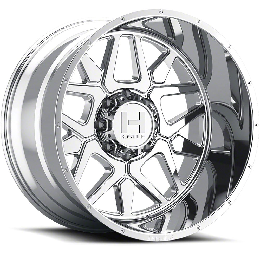 Hostile Silverado 2500 Diablo Armor Plated 8-Lug Wheel; 20x9; 0mm ...