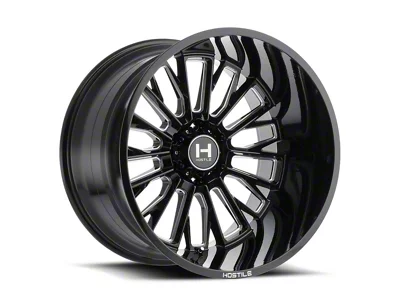 Hostile Fury Blade Cut 8-Lug Wheel; 24x14; -76mm Offset (07-10 Silverado 2500 HD)