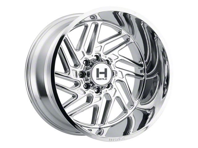 Hostile Jigsaw Armor Plated 8-Lug Wheel; 20x10; -19mm Offset (07-10 Silverado 2500 HD)