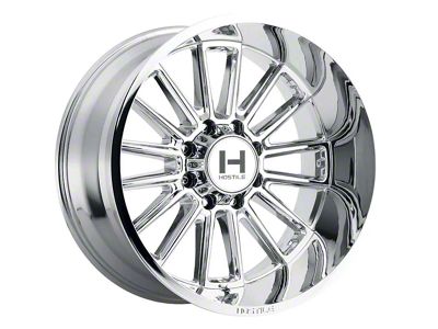 Hostile Predator Armor Plated 8-Lug Wheel; 20x12; -44mm Offset (07-10 Silverado 2500 HD)