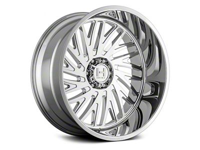 Hostile Syclone Armor Plated 8-Lug Wheel; 20x10; -19mm Offset (07-10 Silverado 2500 HD)