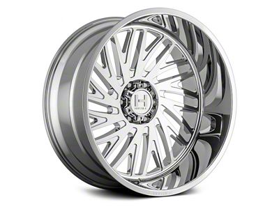 Hostile Syclone Armor Plated 8-Lug Wheel; 20x12; -44mm Offset (07-10 Silverado 2500 HD)