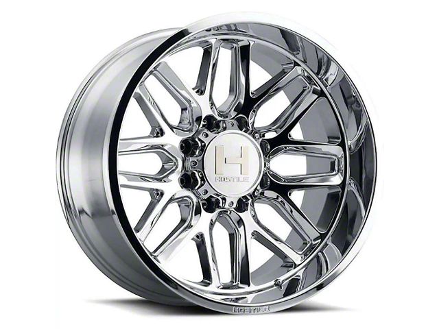 Hostile Vulcan Armor Plated 8-Lug Wheel; 20x10; -19mm Offset (07-10 Silverado 2500 HD)