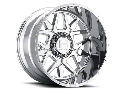 Hostile Diablo Armor Plated 8-Lug Wheel; 20x10; -19mm Offset (20-25 Silverado 3500 HD SRW)
