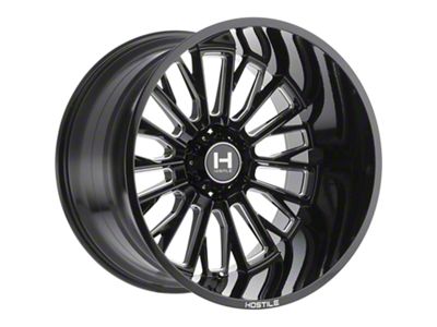 Hostile Fury Blade Cut 8-Lug Wheel; 22x12; -44mm Offset (07-10 Silverado 3500 HD SRW)