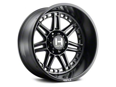 Hostile Lunatic Asphalt 6-Lug Wheel; 20x12; -44mm Offset (21-25 Yukon)