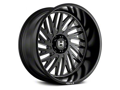 Hostile Syclone Asphalt 6-Lug Wheel; 20x10; -19mm Offset (21-25 Yukon)