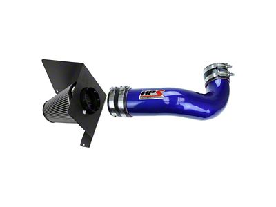 HPS Shortram Cold Air Intake; Blue (07-08 5.3L Yukon)