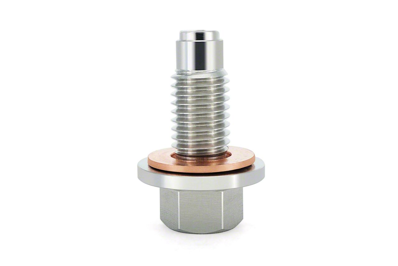 thumbnail image 2 of For Oil Pan Stainless Steel Magnetic Oil (1/2x20) - Fits Chevy 2 of 14