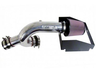 HPS Shortram Cold Air Intake; Polished (15-20 2.7L EcoBoost F-150)