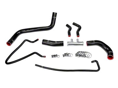 HPS Silicone Radiator Coolant Hose Kit; Black (11-14 3.5L EcoBoost, 3.7L F-150)