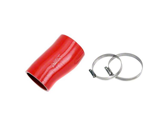 HPS Silicone Air Intake Hose Kit; Red (09-12 5.7L RAM 1500)