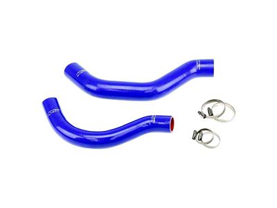 HPS Silicone Radiator Coolant Hose Kit; Blue (02-08 4.7L RAM 1500)