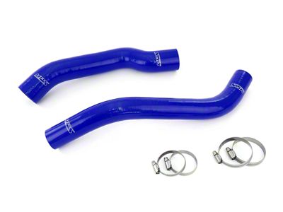 HPS Silicone Radiator Coolant Hose Kit; Blue (09-13 4.7L RAM 1500)