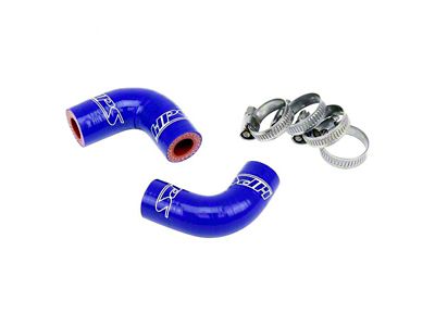 HPS Silicone Oil Cooler Coolant Elbow Hose Kit; Blue (2006 5.7L RAM 2500; 03-06 5.9L RAM 2500)