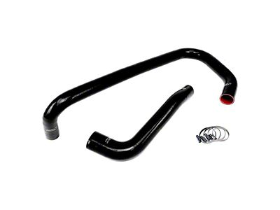 HPS Silicone Radiator Coolant Hose Kit; Black (10-18 5.7L RAM 2500)