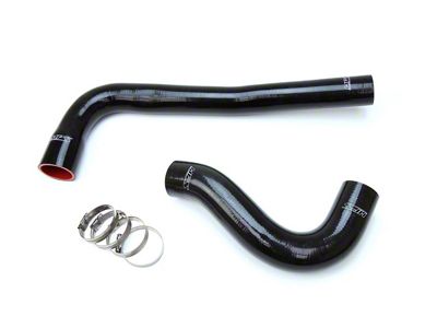 HPS Silicone Radiator Coolant Hose Kit; Black (03-10 5.9L, 6.7L RAM 3500)