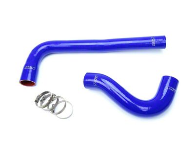 HPS Silicone Radiator Coolant Hose Kit; Blue (03-10 5.9L, 6.7L RAM 3500)