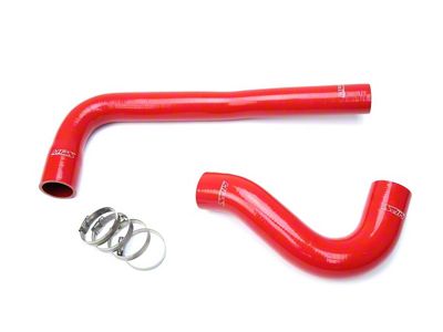HPS Silicone Radiator Coolant Hose Kit; Red (03-10 5.9L, 6.7L RAM 3500)