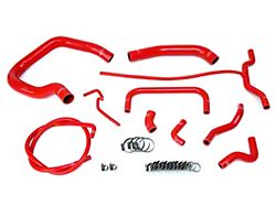 Silicone Radiator and Heater Coolant Hose Kit; Red (04-11 4.0L Ranger)